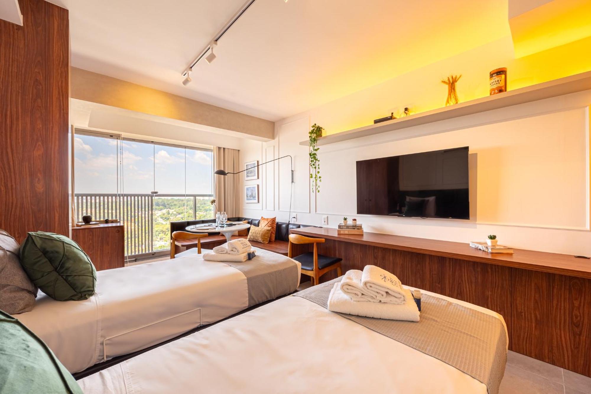 Easy Star - Fabuloso Studio Duplo No Alto Da Boa Vista - Ga01i São Paulo